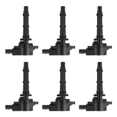 Imagem de ITOM Pacote de bobina de ignição UF535 compatível com Dodge Sprinter 2500 para Mercedes-Benz 2006-2007 C230 C280 C350 CLK550 SL550 S400 SLK300 R350 2006-2011 ML550 20088 -2011 Conjunto de 6 pacotes de