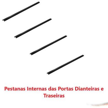 Imagem de Kit 4 Pestanas Internas Astra Hatch Sedan 4 Portas 95 A 2011 - UN / 4 