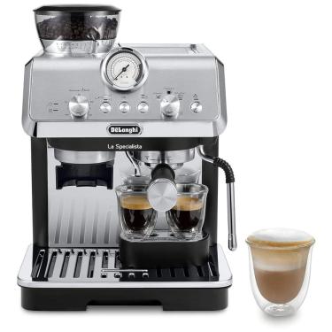 Imagem de Cafeteira Elétrica Expresso 1L, Aço Inox, 110v, DELONGHI EC9155MB, Prateado