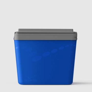 Imagem de Caixa Térmica Pop 32L Texturizada Incess Blue Invicta, Único