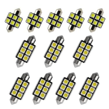 Imagem de 8X-SPEED 12 peças de lâmpada LED interior 5050 chip para Kia Sorento MK3 2015–2020 caixa de luvas de leitura concluída porta-malas espelho viseira de sol