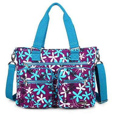 Imagem de La Packmore Bolsa de ombro de nylon repelente de água - Bolsa clínica para laptop, Laurentia, 14-Inch