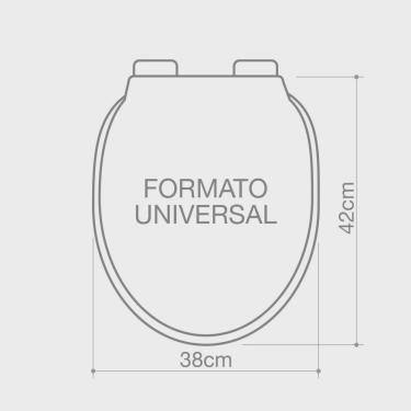 Imagem de Assento Sanitario Branco Magnetic Baby Confort Branco