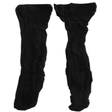 Imagem de 1 Par de Meias 3/4 Finas PRETA TAM U POLIAMIDA - Basic+