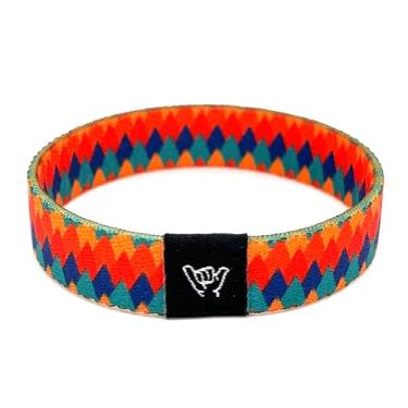 Imagem de Hang Loose Bands - Pulseira Southwestern para homens, mulheres e adolescentes - Estampa tribal confortável e Boho - Pulseira reversível estilo ocidental, Medium: 7.5" (for large wrists), Material de