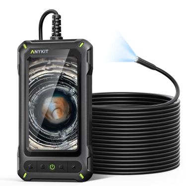 Imagem de Câmera de endoscópio industrial Anykit Borescope 10m com luz