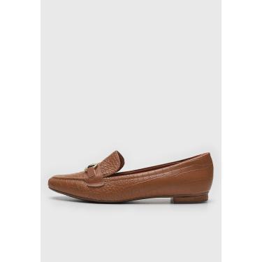 Imagem de Mocassim Vizzano Croco Caramelo Vizzano 1351 106 29409 feminino