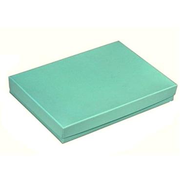 Imagem de RJ Displays Pacote com 15 colares de joias de papelão, pulseiras, conjuntos de joias, relógios, fivelas de cinto, embalagens de presente e caixas de exibição de varejo Tamanho: 17,8 x 12,7 x 1-1/20.3