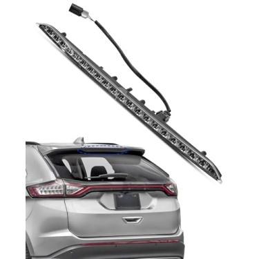 Imagem de 923-133 Terceira luz de freio Repalce FT4Z13A613A, luz de parada de montagem alta central LED 3ª montagem de lâmpada de freio adequada para Ford Edge 2015-2020