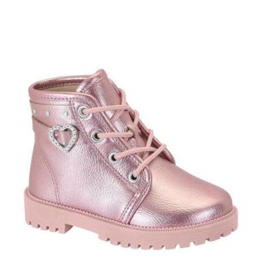 Imagem de Bota Coturno Confortável Infantil Menina Molekinha 2126.526, 20