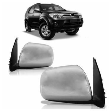 Imagem de Retrovisor Externo Hilux SRV 2005 2006 2007 2008 2009 2010 2011 Manual