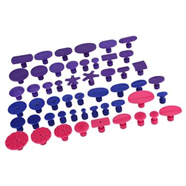 Imagem de 52pcs Car Body Body Dents Remoção Pullando As Ferramentas de Reparo do Conjunto de Ferramentas de Reparo, Abas Dencotador de Nylon para Martelo de Deslizamento Com Bar