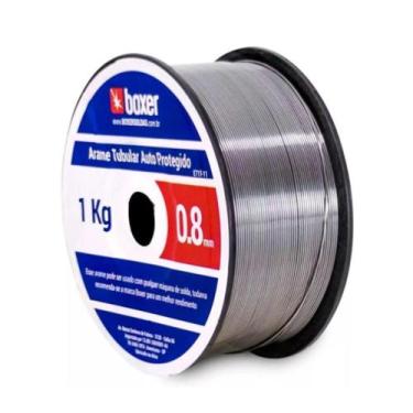 Imagem de Rolo De Arame Mig Sem Gás Maquina De Solda 1Kg Boxer Soldas