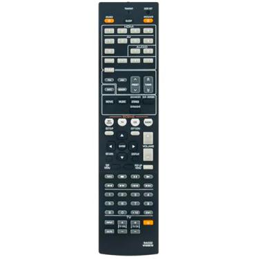 Imagem de Substituição RAV332 WT92680EX Remote Commander compatível com Yamaha RX-V367 RX-V467 YHT-493 RX-V567 HTR-5063 YHT-693 HTR-4063 HTR-3063 HTR-3064 YHT-393 3 YHT- Receptor A/V 893 RX-V367BL HTR-5063BL