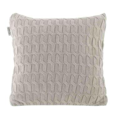 Imagem de Almofada Tricô Melville 45x45 Nuvem Kacyumara