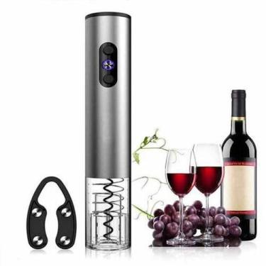 Imagem de Saca Rolhas Abridor De Vinho Garrafa Automático Recarregável - Bc Bora