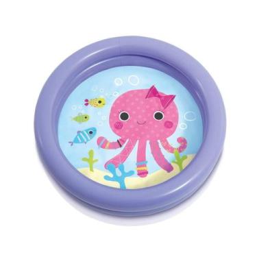 Imagem de Piscina banheira infantil Intex 61cm x 15cm 17 litros Polvo com borda 