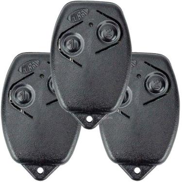 Imagem de Kit 3 Controle Remoto Portão Rossi 433 Mhz Bv Dz Nano Atto