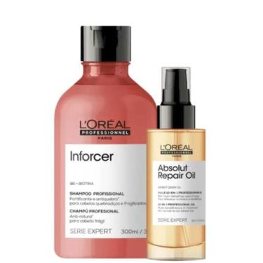 Imagem de Kit LOréal Professionnel Inforcer Repair Duo (2 Produtos) - L'ORÉAL PR