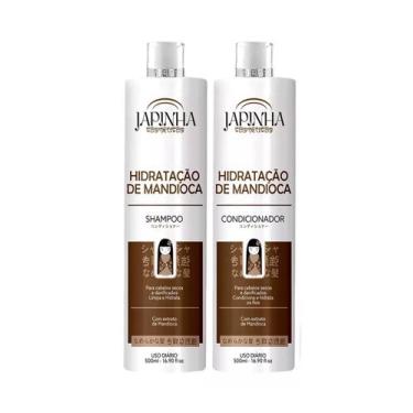 Imagem de Shampoo e condicionador Hidratação Mandioca 500ml Japinha
