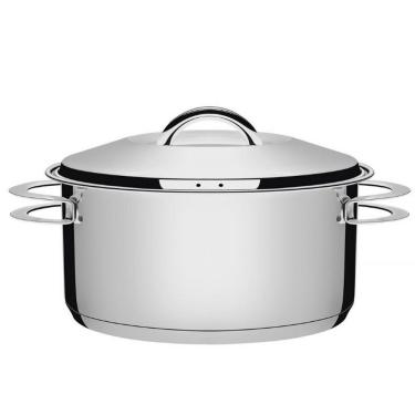 Imagem de Caçarola Rasa Tramontina Solar Inox - 20cm Inox