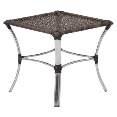 Imagem de Mesa De Centro Garden Em Alumínio E Fibra Trama Original Argila