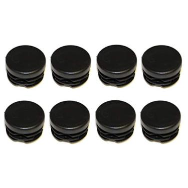 Imagem de JSP Manufacturing Tampa De Extremidade Plugue Plástico Para Tubo Redondo 1", Externo, Inserção Resistente, Deslizamento Cadeira Durável (8)