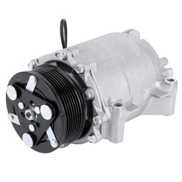 Imagem de Hiolpen Compressor de ar condicionado A/C 38810RBBA01, 38810-RBB-A01, CO 10849T PAG100 7 sulcos de polia 110 diâmetro da polia (mm) HS110 120 ml compatível com 2004-2008 para Acura TSX