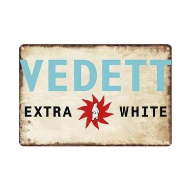 Imagem de Placa De Metal Vintage Rum Chouffe, Arte De Parede Retrô Para Homem, C