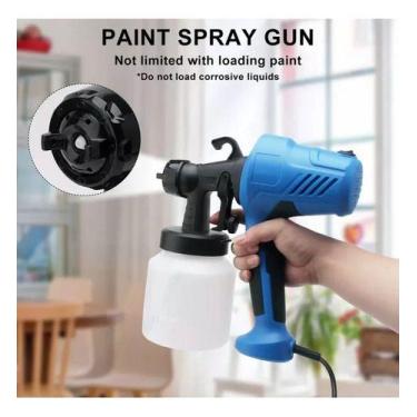 Imagem de Pistola de Pintura Elétrica 110V - Acabamento Profissional com Facilid