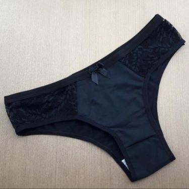 Imagem de Calcinha Luiza - De Prazer, Preto, GG