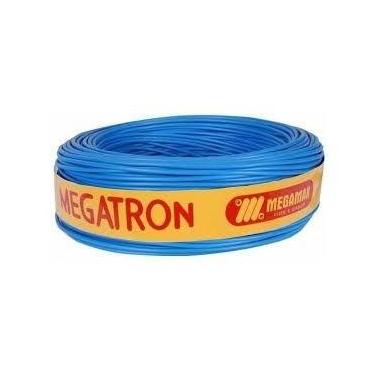 Imagem de Fio Cabinho Flexível 10mm 100m Azul Megatron, Azul
