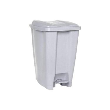 Imagem de Lixeira Retangular 20 Litros - Jaguar, Branco
