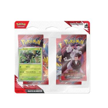 Imagem de Pokémon TCG, Blister Quadruplo Pokémon Ev10 Rivais Predestinados Zarude