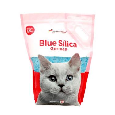 Imagem de Areia Higiênica para Gato com Cristais de Sílica e Cristais Azuis Anti