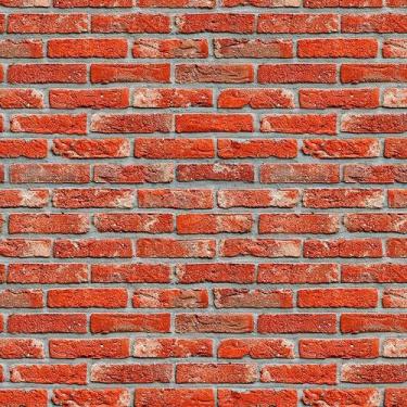 Imagem de Papel de Parede Adesivo Tijolo Vermelho - 032 - Multimpressão