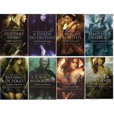 Imagem de KIT 8 LIVROS THE WITCHER  Andrzej Sapkowski