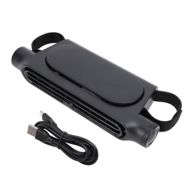 Imagem de Yosoo Fã de Resfriamento do Assento do Carro ângulo USB Sem Lâminas 3 Velocidades Ajustáveis ​​Ajuste do Carro do Carro 3 Velocidades de, para (BLACK)