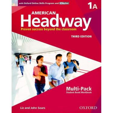 Imagem de American Headway 1A - Multi-Pack (Student`s Book With Workbook And Oxford Online Skills Program & Ichecker) - Third Edition