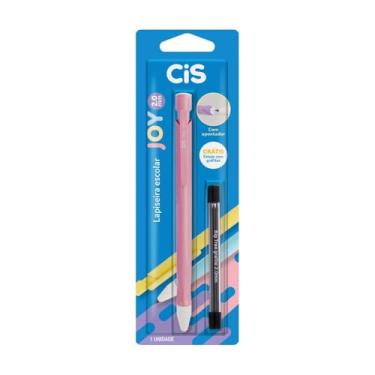 Imagem de Lapiseira Escolar CIS Joy 2.0, Rosa, Blister com 1 unidade + grafite