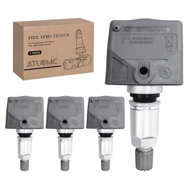 Imagem de ATURMC Pacote com 4 sensores de pressão pré-programados TPMS compatível com Infiniti G35 QX4 QX56 Nissan Altima Cube Maxima Pathfinder Rogue Versa Sentra Quest Titan Xterra para Suzuki 315MHz 40700