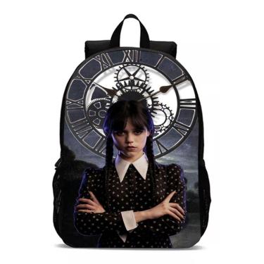 Imagem de Mochila Escolar Wandinha Addams Escola Nunca Mais-Unissex