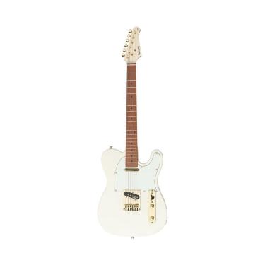 Imagem de Guitarra Benson Hardy 904 Tele Branca Olympic White Gold Bag
