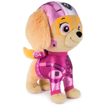 Imagem de PAW Patrol: Air Rescue, brinquedo de peluche Skye, 12 polegadas de altura, animais de peluche de primeira qualidade, com mochila removível, brinquedos para meninos e meninas a partir dos 3 anos