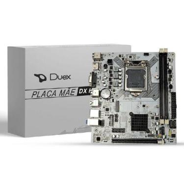 Imagem de Placa Mae Duex Intel Ddr3 H81 Dx-h81zg M2 Lga 1150 White