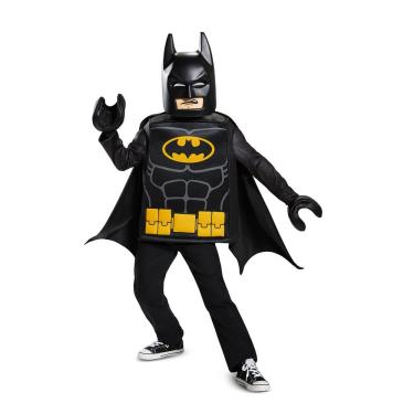 Imagem de Traje LEGO Batman Movie Classic Batman Black Medium 7-8