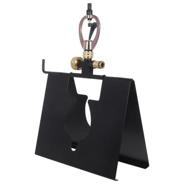 Imagem de BESPORTBLE Aspersor de irrigação rotativo 360 graus - Preto - Ferro + liga de zinco - Aspersor de jardim, telhado e gramado