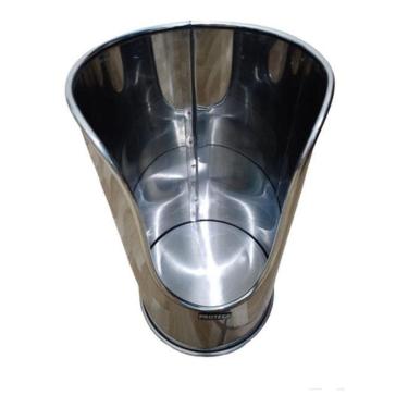 Imagem de Suporte Inox Batom Para Extintores Pó 4 É 6 Kg