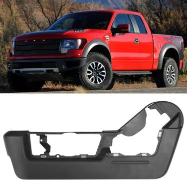 Imagem de Moonlinks Compatível com painel de acabamento de assento Ford F150 2009 2010 2011 2012 2013 2014, painel de acabamento preto esquerdo para assento elétrico para 9L3Z-1662187-EA 9L3Z1662187EA (1 peça