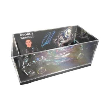 Imagem de Modelo De Carro Réplica Mercedes AMG W14 F1 2023 Bburago 1:43, Miniatu